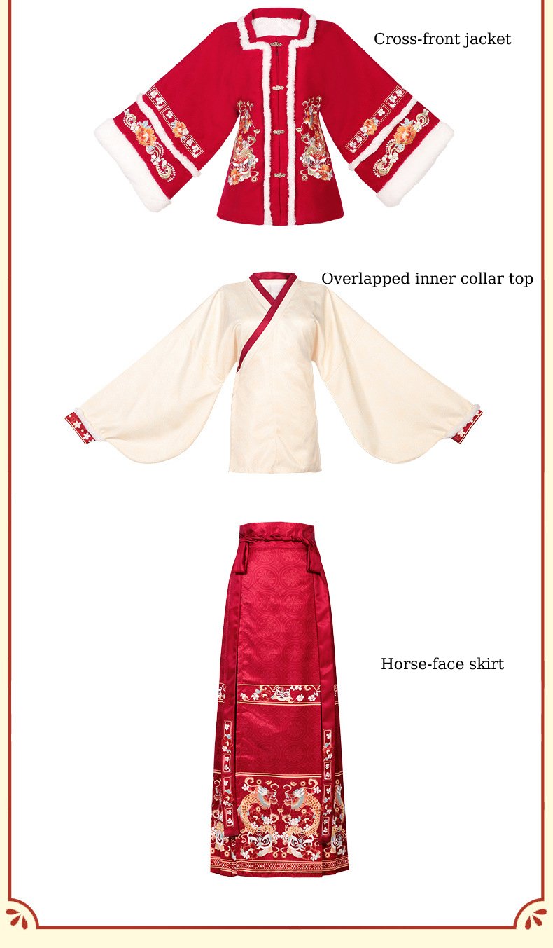 Women Chinese New Year Hanfu dress