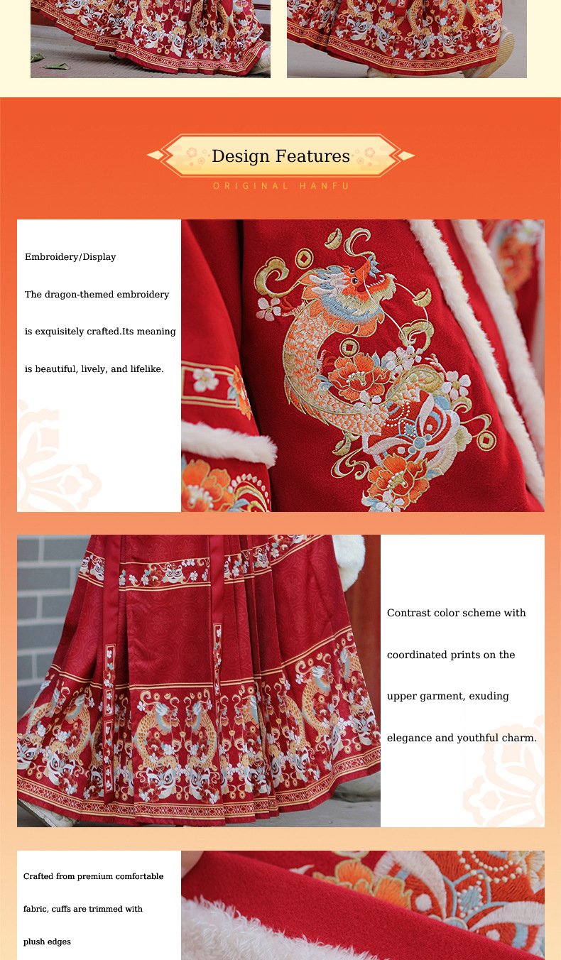 Women Chinese New Year Hanfu dress