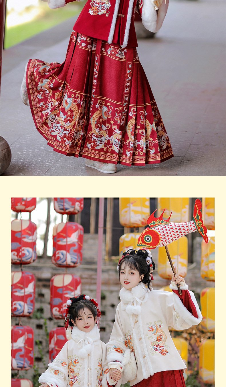 Women Chinese New Year Hanfu dress