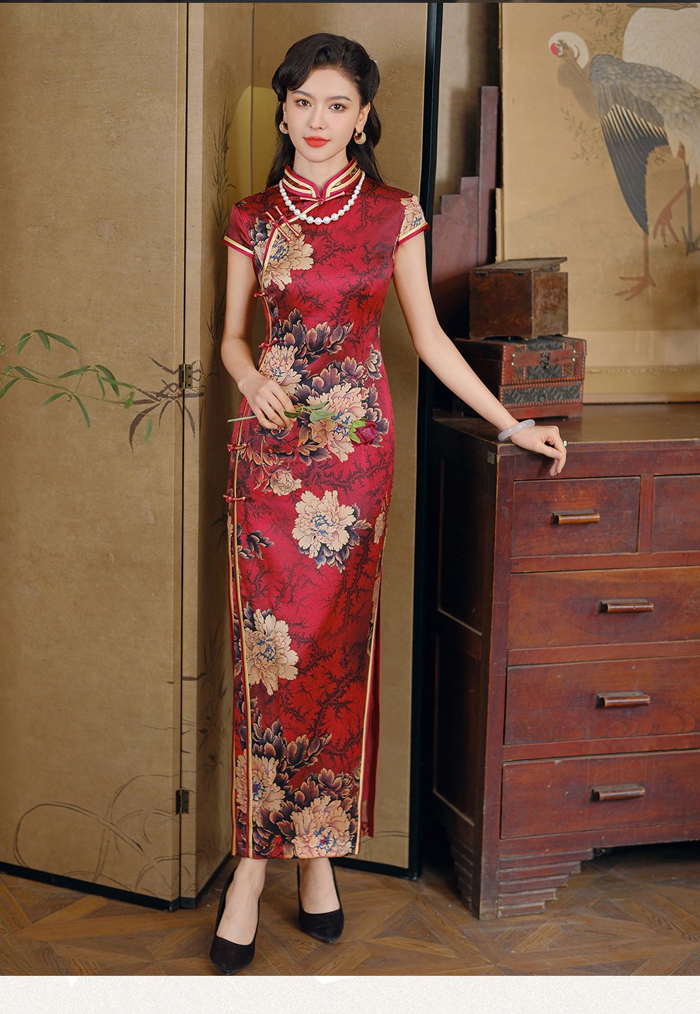 High-End Chinese qipao Dress