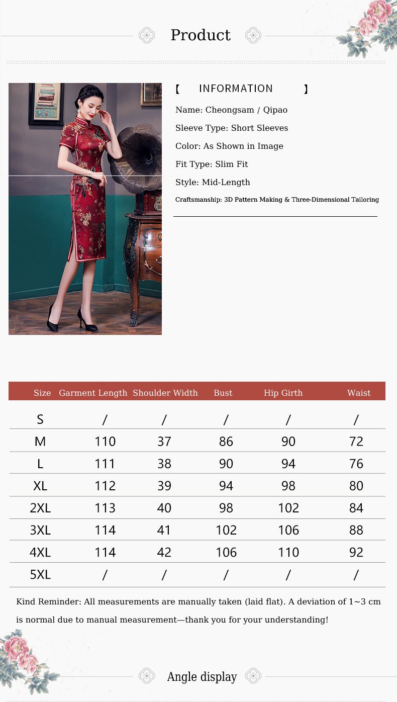 chinese traditional dress & chinese Wedding qipao dress blue/green colors