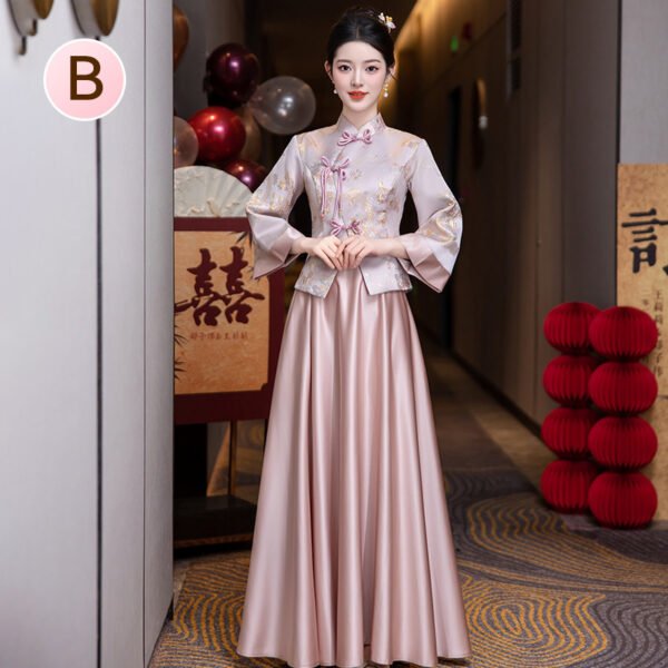 new-pink-chinese-bridesmaid-dresses-main-photo6 Modern Bridesmaid Dresses