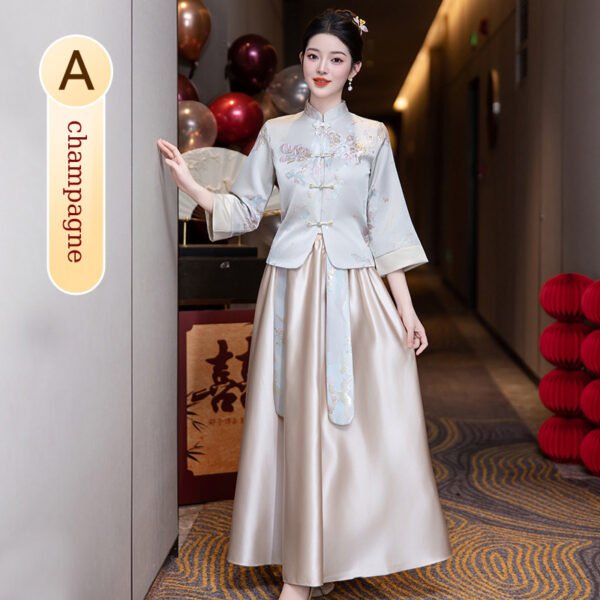 new-pink-chinese-bridesmaid-dresses-main-photo7 Modern Bridesmaid Dresses