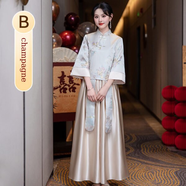 new-pink-chinese-bridesmaid-dresses-main-photo8 Modern Bridesmaid Dresses