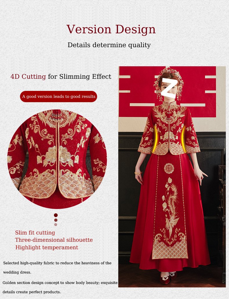 Beautiful Chinese Wedding Dress for Modern Brides