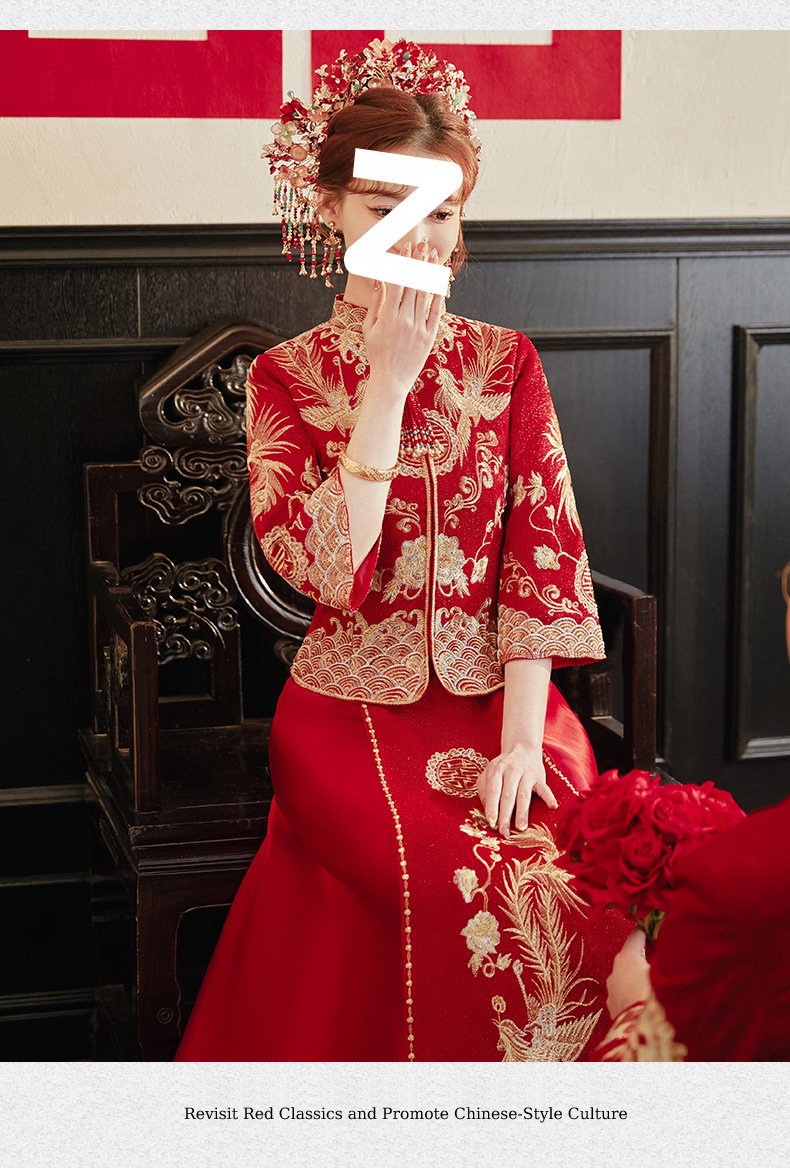Beautiful Chinese Wedding Dress for Modern Brides