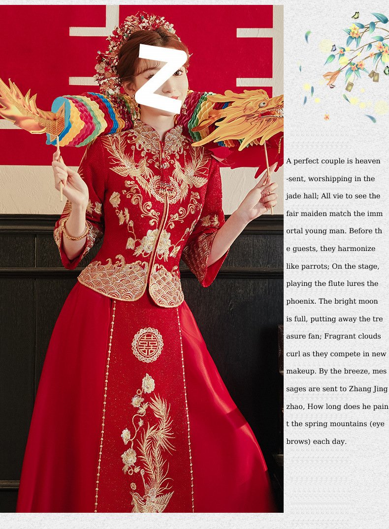 Beautiful Chinese Wedding Dress for Modern Brides