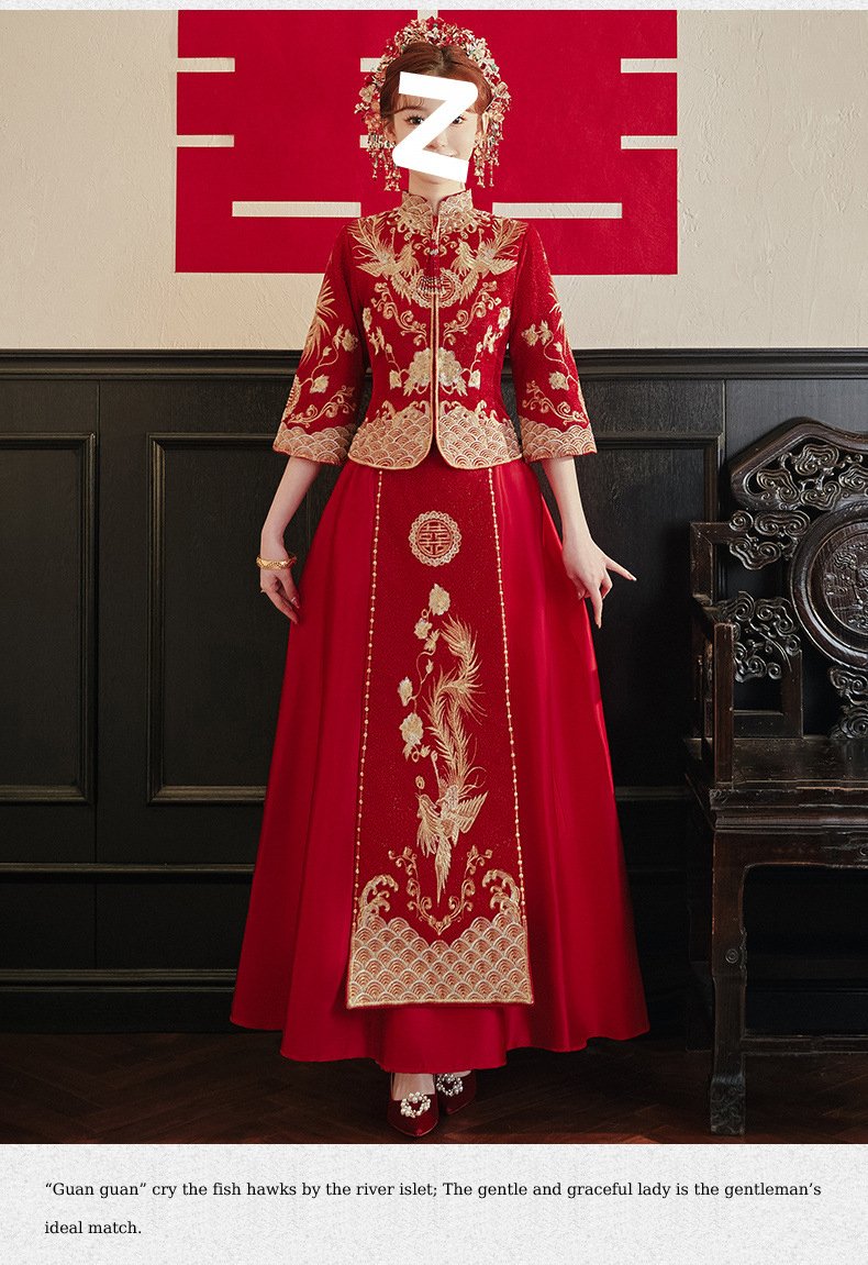 Beautiful Chinese Wedding Dress for Modern Brides