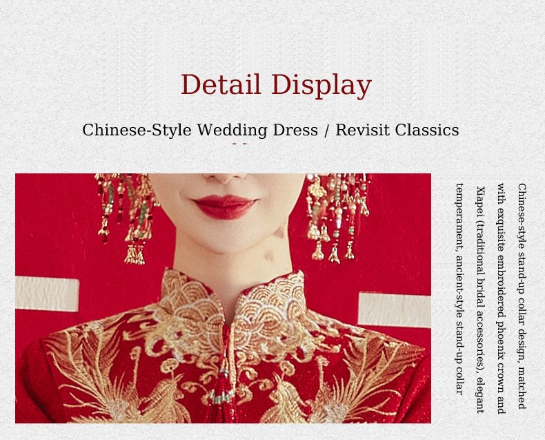 Beautiful Chinese Wedding Dress for Modern Brides