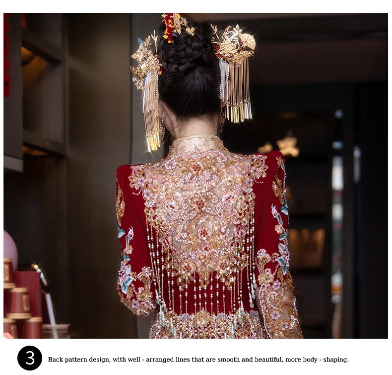 Women's Red Wedding Party Dresses