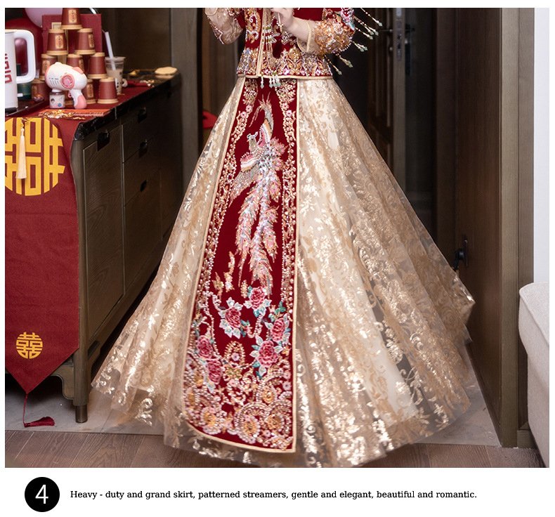 Women's Red Wedding Party Dresses