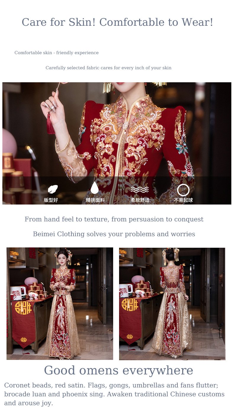 Women's Red Wedding Party Dresses