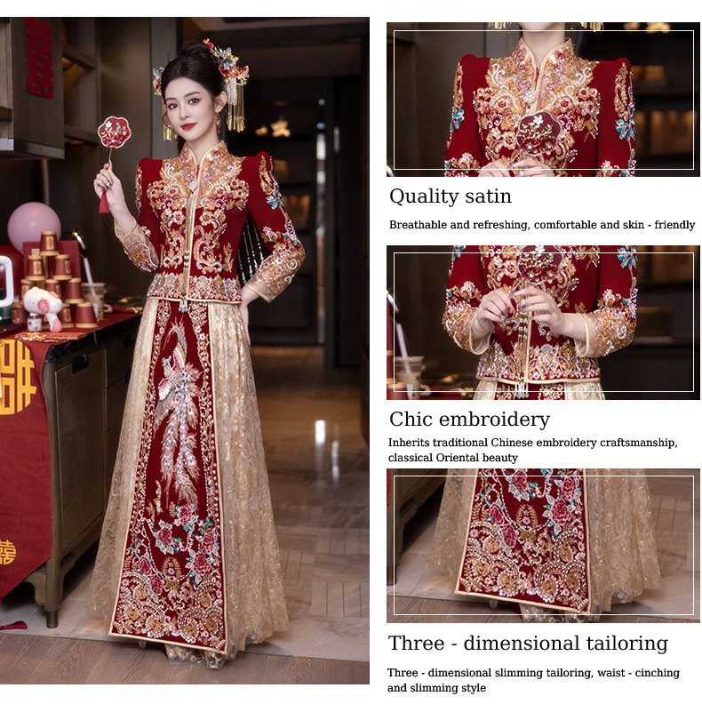 Women's Red Wedding Party Dresses