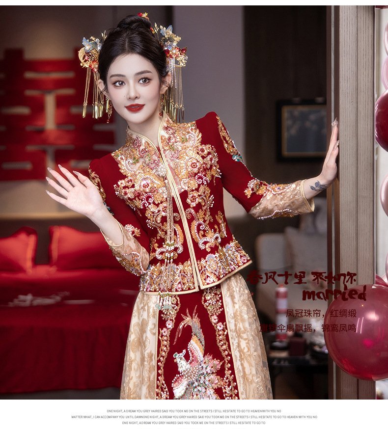 Women's Red Wedding Party Dresses