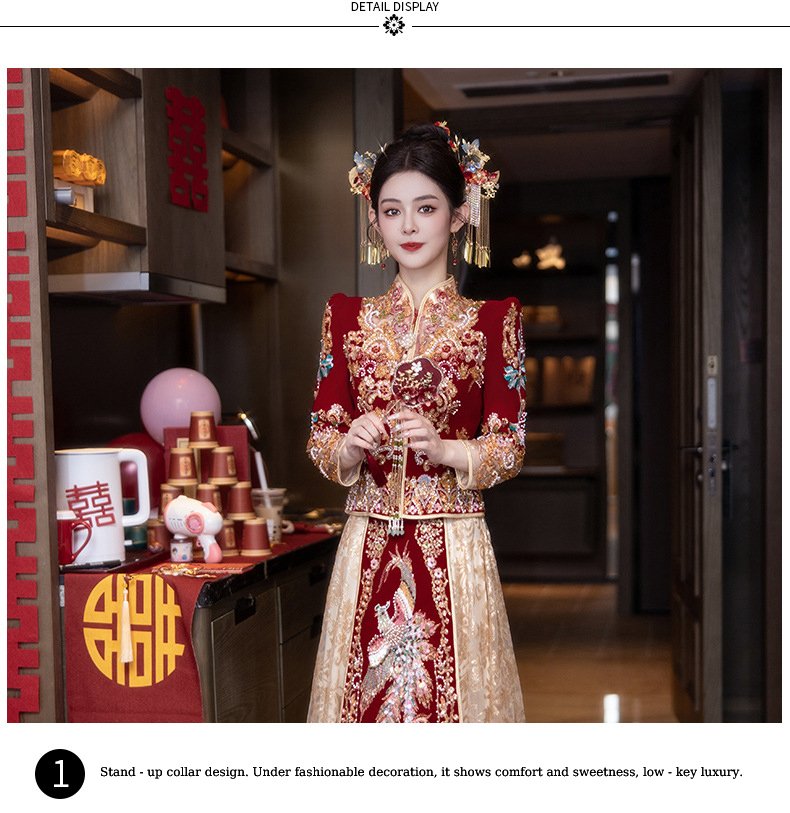 Women's Red Wedding Party Dresses