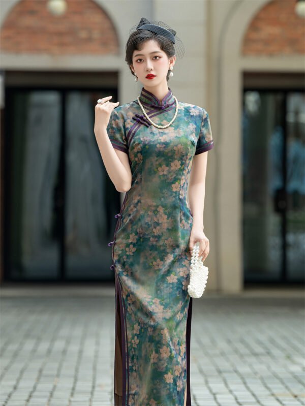 Short/Mid Sleeve Retro Chinese Dress