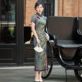 Short/Mid Sleeve Retro Chinese QIpao Dress